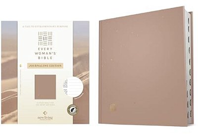 Nlt Every Woman's Bible, Journaling Edition, Filament Enabled (Hardcover, Sand, Indexed, Red Letter)-..