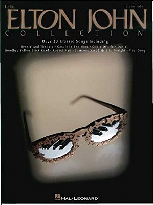 The Elton John Piano Solo Collection Piano Solo Sheet Music Songbook 22 Pop Rock Hits Late Intermediate Smp Level 6-7 For Piano Keyboard In Standard N-..