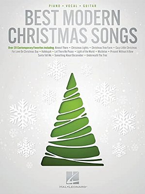 Best Modern Christmas Songs - Over 20 Contemporary Favorites Arranged For Piano/Vocal/guitar-..