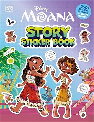 Disney Moana Story Sticker Book-..
