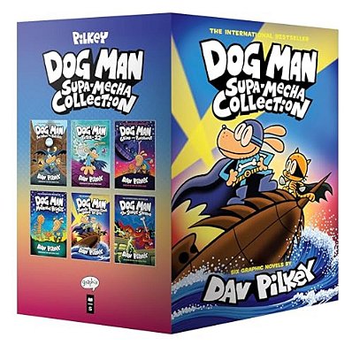 Dog Man Supa-Mecha Collection (Dog Man #7-12 Box Set)-..