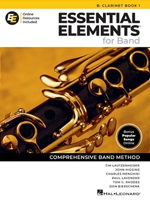 Essential Elements For Band Bb Clarinet Book 1 With Eei Online Resources Clarinet Method Book And Sheet Music For Students And Teachers Band Method So-..