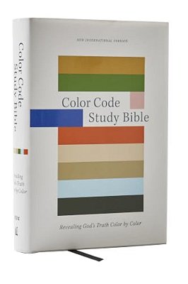 Color Code Study Bible, Revealing God's Truth Color By Color (Niv, Hardcover, Red Letter, Comfort Print)-..