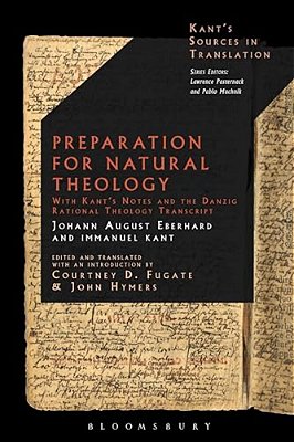 Preparation For Natural Theology-..