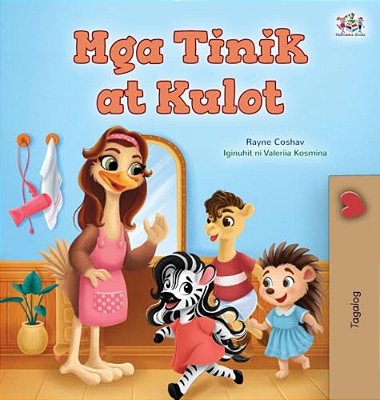 Spikes And Curls (Tagalog Kids Book)-..