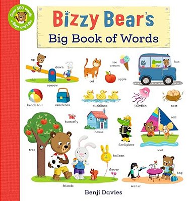 Bizzy Bear's Big Book Of Words: (An Interactive Lift-The-flap First Words And Vocabulary Adventure With 500+ Everyday Things To Discover For Babies An-..