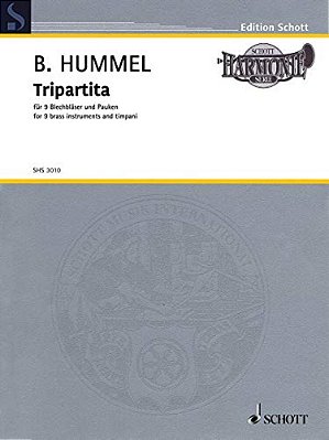 Tripartita, Op. 103E: For 9 Brass Instruments And Timpani-..