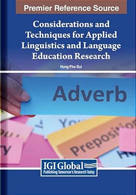 Considerations And Techniques For Applied Linguistics And Language Education Research-..