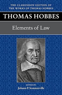 Thomas Hobbes: Elements Of Law-..