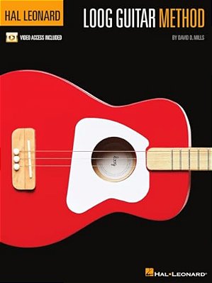 Hal Leonard - Loog Guitar Method - David D. Mills Guitar Educational Sheet Music Songbook Learn 3-String Guitar Basics With Video Demonstrations Begin-..