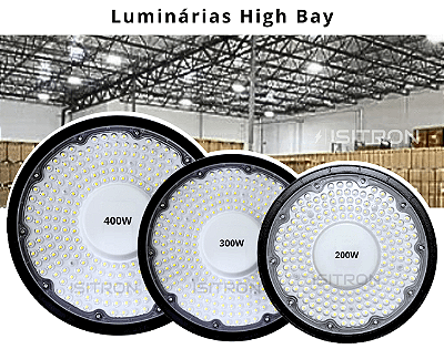 Luminárias High Bay