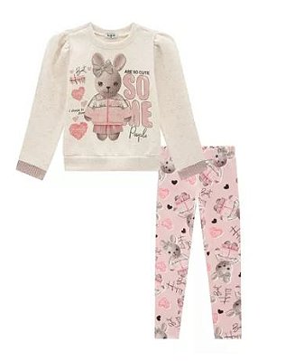 Conjunto Coelhinha Kukiê