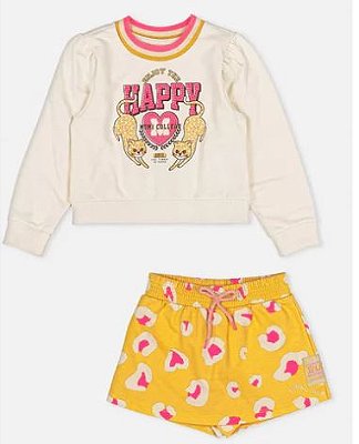 Conjunto Casaco e Short Saia College - Momi