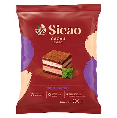 Cacau em Pó Sicao 500g
