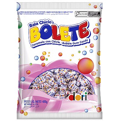 Bala Bolete Tutti Frutti Dori 400g