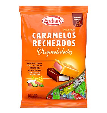 Caramelo Embaré Recheado 600g Originalidades