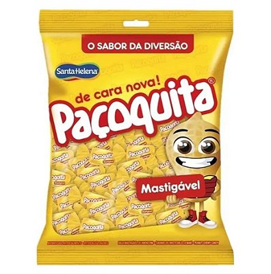Bala Mastigável Paçoquita 600g Santa Helena