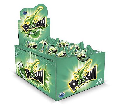 Chiclete Poosh Hortelã Arcor 200g
