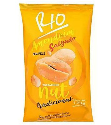 Amendoim Torrado sem Pele Nut Tradicional 1,01kg Rio