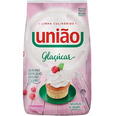 Açúcar de Confeiteiro 500g Glaçúcar União
