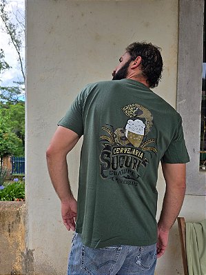 Camiseta Verde Escura