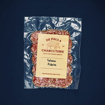 Salame Toscano com Pistache Fatiado