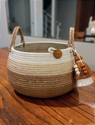 Cesto Balaio Caramelo