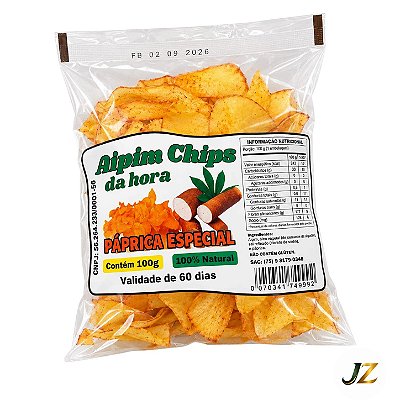Aipim Chips (Páprica Especial)