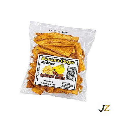 Banana Chips (Açúcar e Canela)