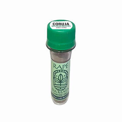 Rapé Coruja - Cinza de Tsunú, Anis Estrelado e Pimenta Preta