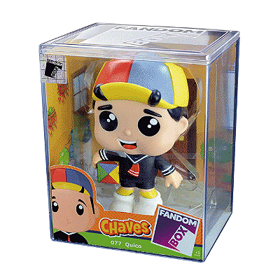 Fandom Box Quico Turma do Chaves 10cm Vinil Original