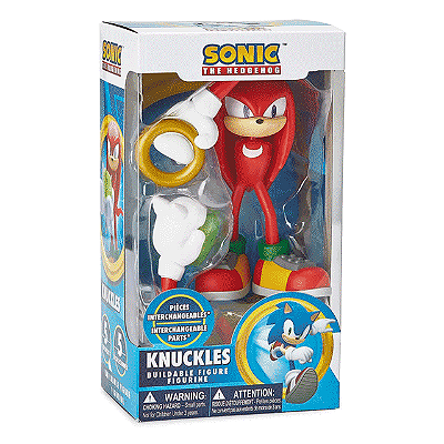 Boneco Knuckles Action Figure Sonic The Hedgehog