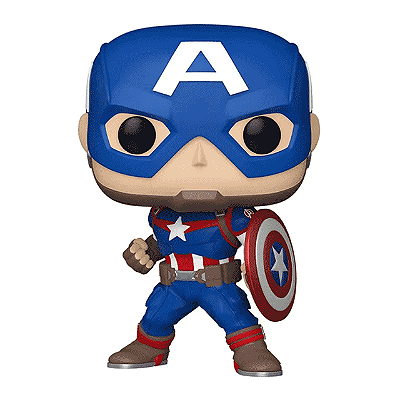 Funko Pop Capitão América 1419 Marvel New Classics