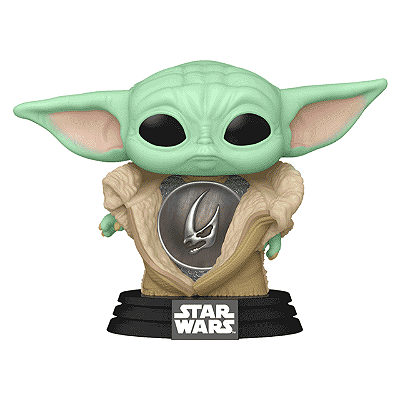 Funko Pop Din Grogu With Armor 712 Star Wars The Mandalorian