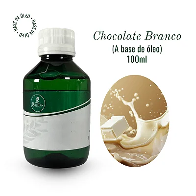 Essência CHOCOLATE BRANCO a base de óleo 100ml
