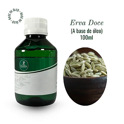 Essência ERVA DOCE a base de óleo 100ml