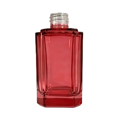 Frasco Aromatizador Diamante Rosa 200ml Square Rosca 28/410