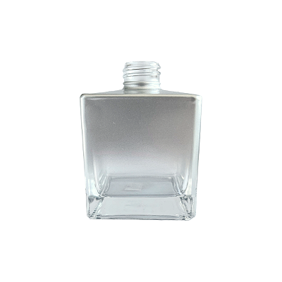 Frasco aromatizador cubo prata 250ml - Rosca 28