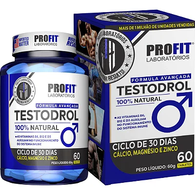 Testodrol Pote 60 Tabletes Profit Labs