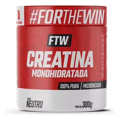 Creatina Pura Monohidratada Ftw Pote 300g