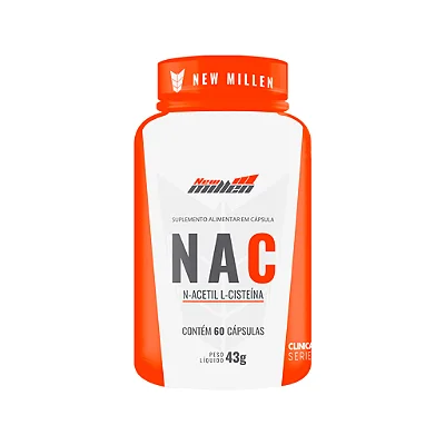 NAC - N-Acetil L-Cisteína 60 Caps. - New Millen