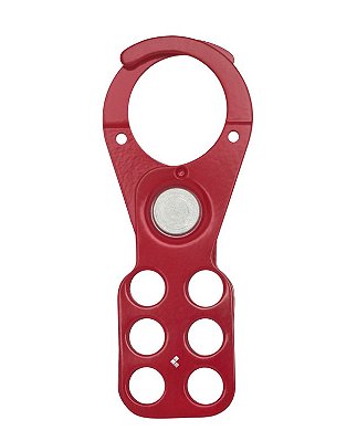 Garra De Bloqueio E Travamento Aço 38 Mm Vermelho Nr10