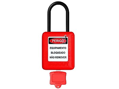 Cadeado Bloqueio Nr10 Nr12 Loto Haste Plástica 4,5mm Tagout