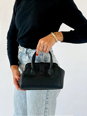 Bolsa Feminina Minimalista Verona - Preta