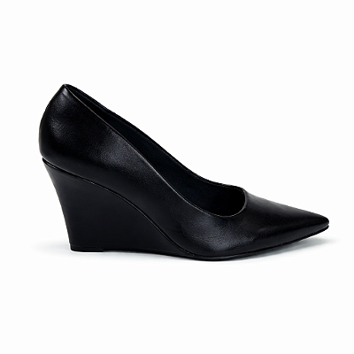 Scarpin Feminino Natasha – Preto Salto Anabela