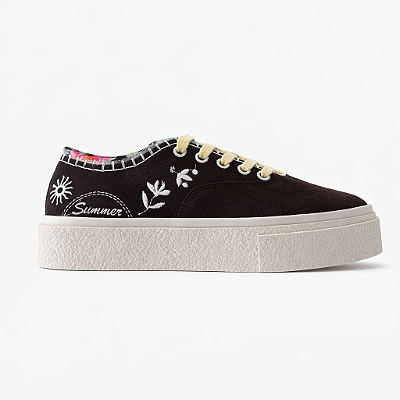 Tênis Feminino Maite – Marrom Summer Floral