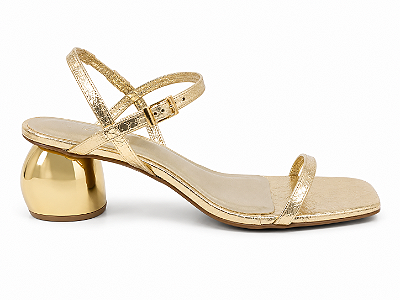 Sandália Feminina Valentina – Ouro