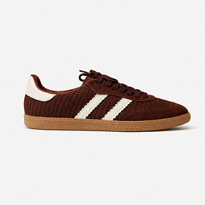 Tênis Feminino Inspira Samba – Marrom / Off White