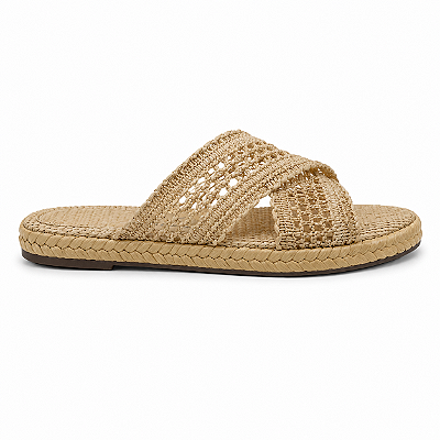 Flatform Feminina Aisha – Palha Natural