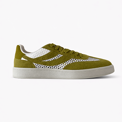 Tênis Feminino Mavie – Verde Alecrim / Branco